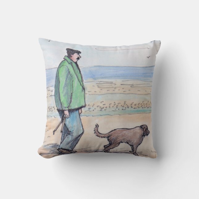 Walking the dog - 06 cushion (Front)