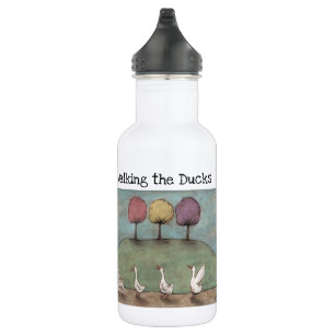 Walking the Ducks 532 Ml Water Bottle