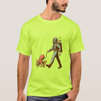 Walking the octopus T-Shirt