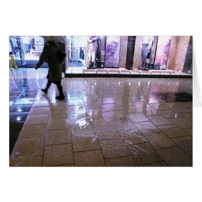 Walking Through Puddles (Front Horizontal)