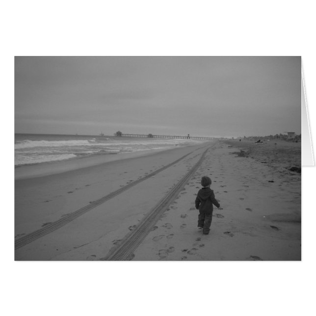 Walking to the Pier (Front Horizontal)