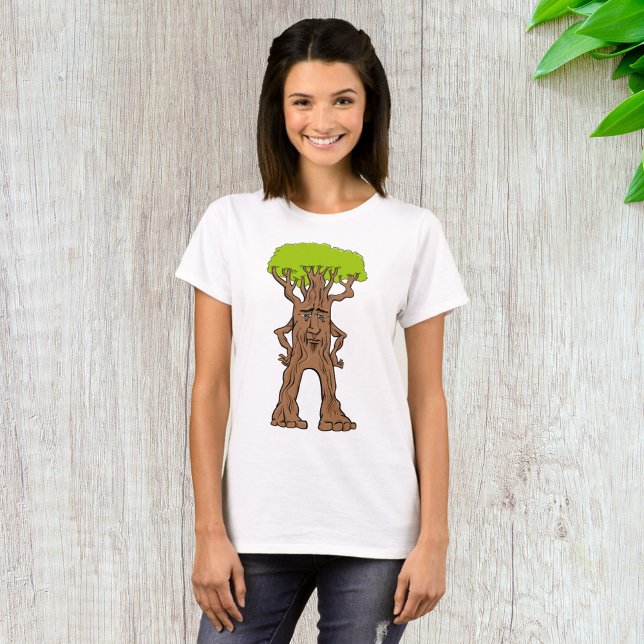 Walking Tree Character Fantasy Tree Creature T-Shirt (Creator Uploaded)