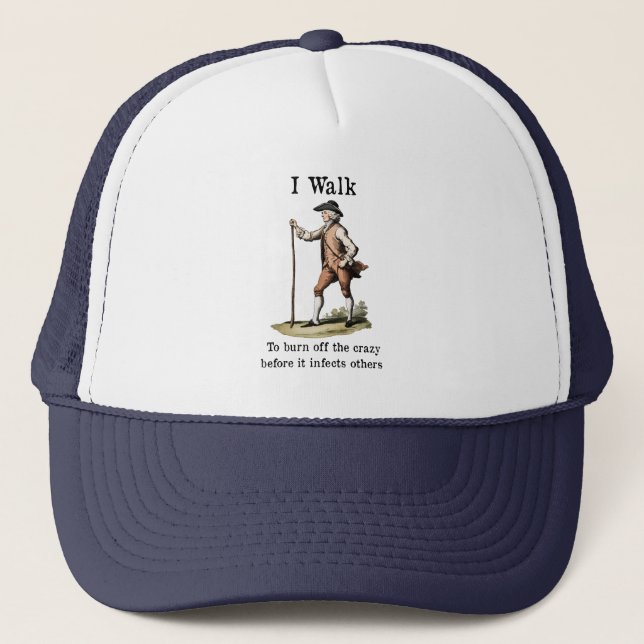Walking Trucker Hat (Front)