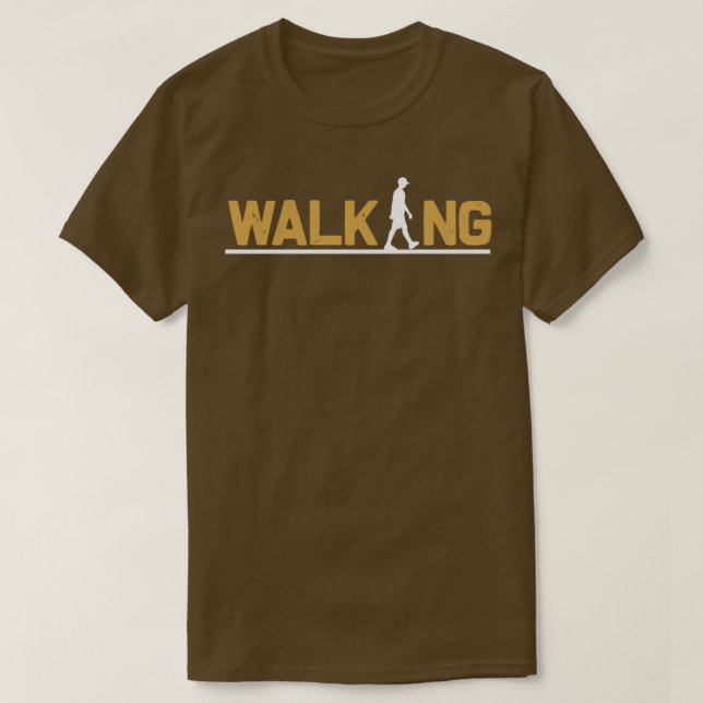 Walking Walking T-Shirt (Design Front)
