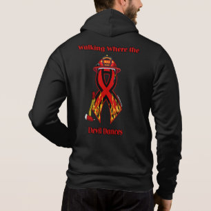 Walking Where the Devil Dances...Firefighter Hoodie