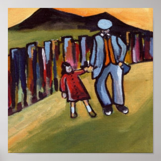 WALKING WITH GRANDAD POSTER