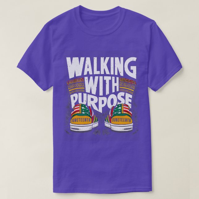 Walking with Purpose Juneteenth Youth Sneakers Emp (Design Front)