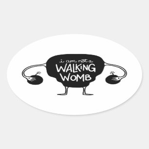Walking Womb Sticker