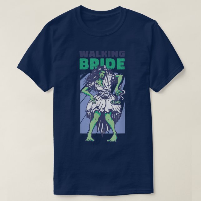 Walkingbride zombie  T-Shirt (Design Front)