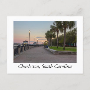 Walkway at Charleston, South Carolina Postcard