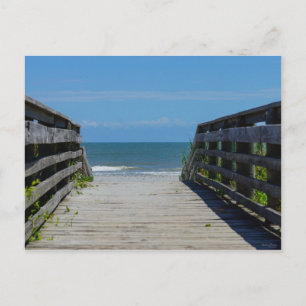 Walkway To Paradise Postcard