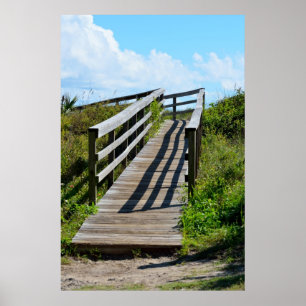 Walkway To The Beach Poster