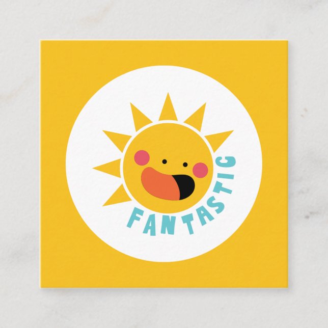 Wall Accents & Treatments > Wall Decals & Stickers Square Business Card (Front)