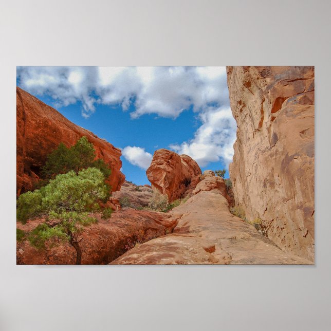 Wall Arch, Arches National Park, Utah Poster (Front)