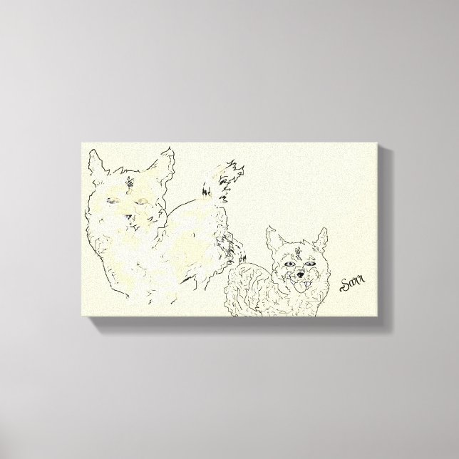 Wall Art :  Buddies  (Front)