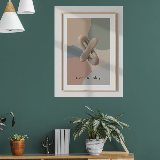 Wall Art-Eternal love Poster (Living Room 1)