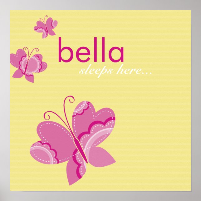 WALL ART :: flutterby butterfly 2 (Front)