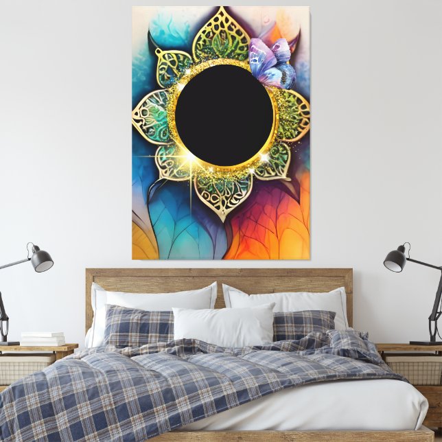 wall art for clock (Insitu(Bedroom))