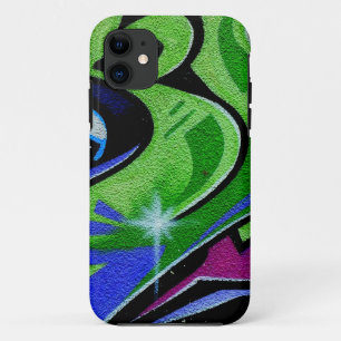 Wall art. Graffiti. iPhone 11 Case