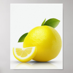 Wall Art lemons poster