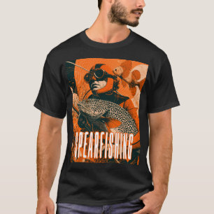 Wall Art - Postcard - Poster: Spearfishing Adventu T-Shirt