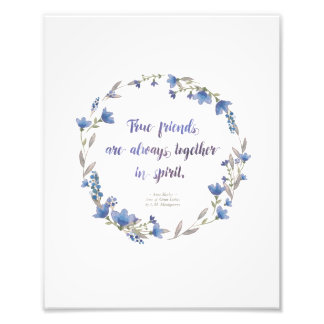 Wall Art Print - Anne quote