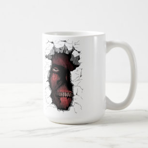 Wall Breaker Titan Mug Intense Anime Giant Desgn