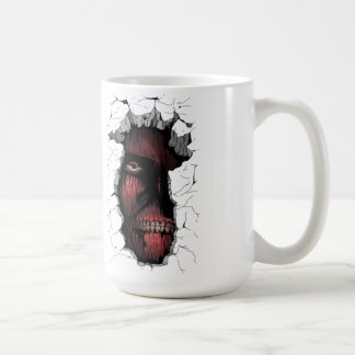 Wall Breaker Titan Mug | Intense Anime Giant Desgn