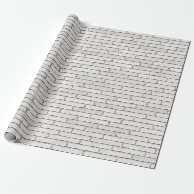 Wall bricks template structure wrapping paper (Unrolled)