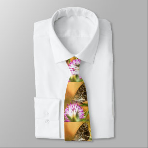 Wall Brown Butterfly Lasiommata megera Painting Tie