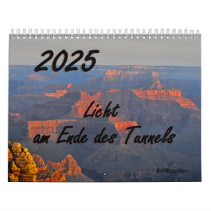 Wall Calendar 2025 with German Bible Verses