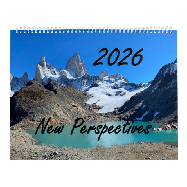 Wall Calendar 2026 with English Bible Verses (Cover)