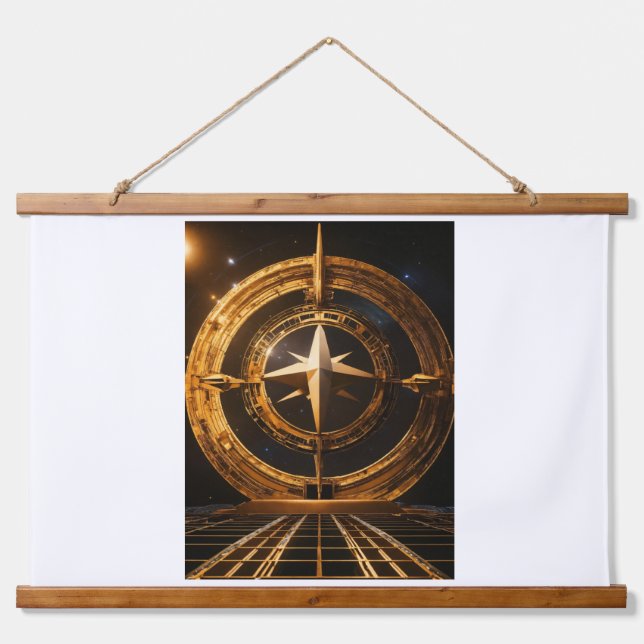 Wall Calendar: An Elegant and Organised Display" Hanging Tapestry (Front)