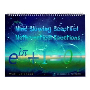 Wall Calendar Beautiful Math Equations
