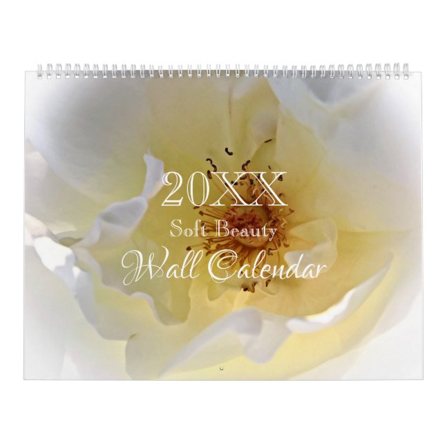 Wall Calendar - Soft Beauty by HAMbyWG (Cover)