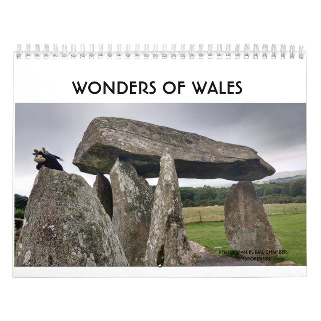 WALL CALENDAR: WONDERS OF WALES CALENDAR (Cover)