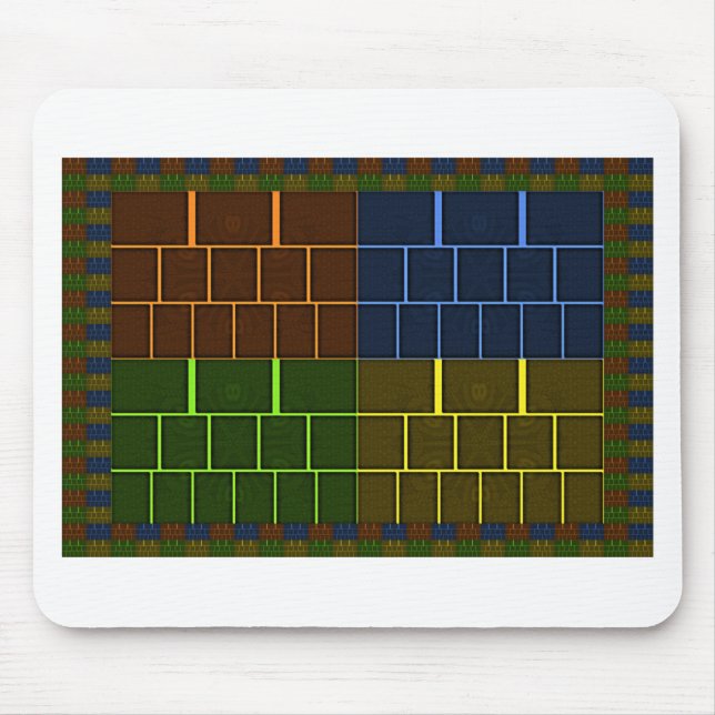 Wall canvas mouse mat (Front)