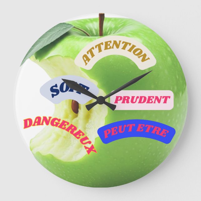 Wall charger large clock (Front)