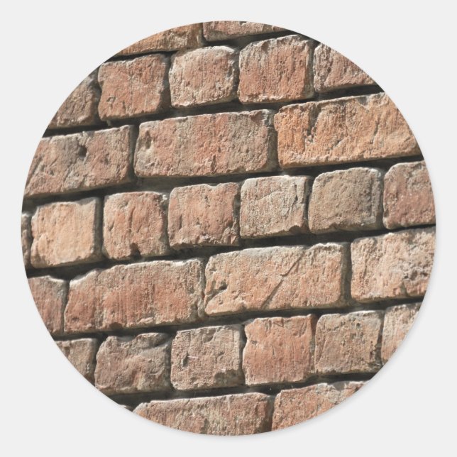 Wall Classic Round Sticker (Front)