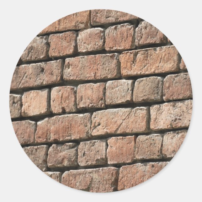 Wall Classic Round Sticker (Front)