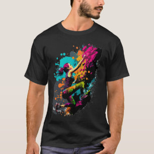 Wall Climbing Bouldering Indoor Climber Climbergoo T-Shirt