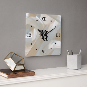 Wall Clock Abstract Home Trend Sandy Tornado