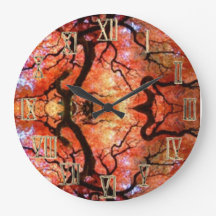 Wall Clock Abstract style 