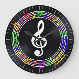Wall Clock Best Christmas Gift for Music Lovers