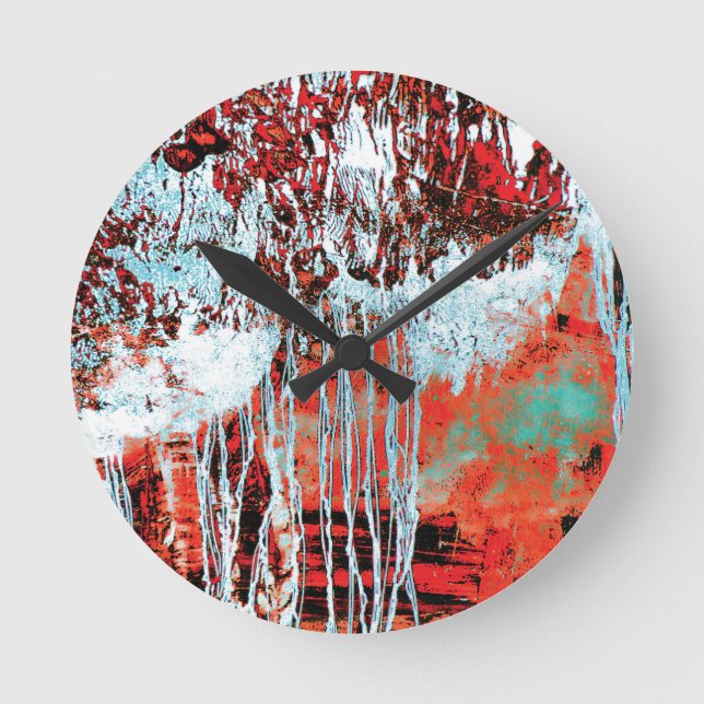 Wall Clock – Corrosion Pulse (Front)