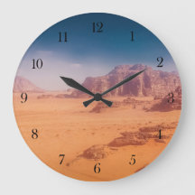 Wall Clock desert Wadi Rum