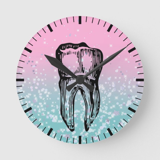 Wall clock for dental doctor & clinic  (Front)