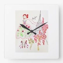 Wall Clock from the Bonjour Collection