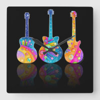 WALL CLOCK - GUITAR REFLECTIONS
