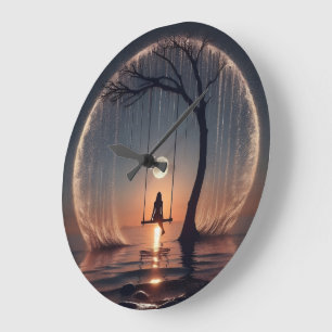 wall clock, home decor,office decor,room decor large clock